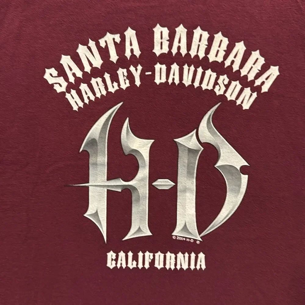 Harley-Davidson Santa Barbara, California crewneck, cotton T-shirt, men’s sz M